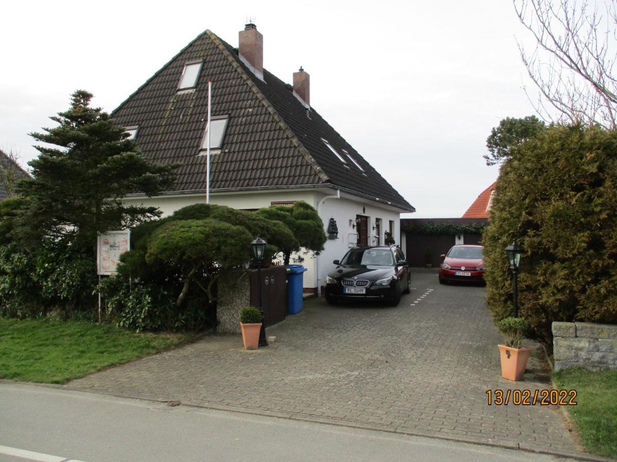 Haus Mit Lilie Und Rose Apartment Westerdeichstrich ภายนอก รูปภาพ